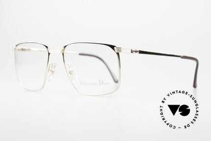 Christian Dior 2728 80's Gentlemen's Glasses, gold-plated metal frame with flexible spring hinges, Made for Men