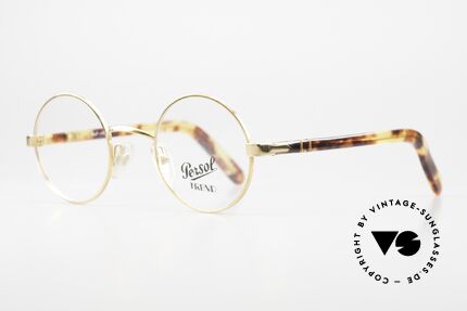 Persol Jabez Round 90's Vintage Frame, timeless frame design with elegant coloring, Made for Men and Women