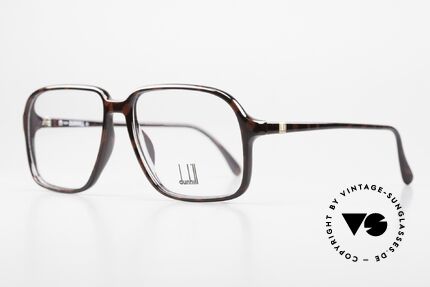 Dunhill 6110 Large Optyl Eyeglasses 80s, the ingenious OPTYL material does not seem to age, Made for Men