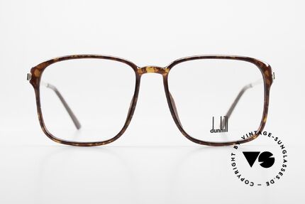 Dunhill 6117 Men's Vintage Eyewear 90s, OPTYL-front (size 55/15) and gold-plated temples, Made for Men