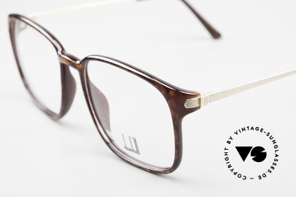 Dunhill 6117 Men's Vintage Eyewear 90s, manly british design from the 90's - noble patterned, Made for Men
