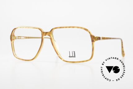 Dunhill 6110 X-Large Eyeglasses Optyl, striking designer glasses by Alfred Dunhill from 1989, Made for Men