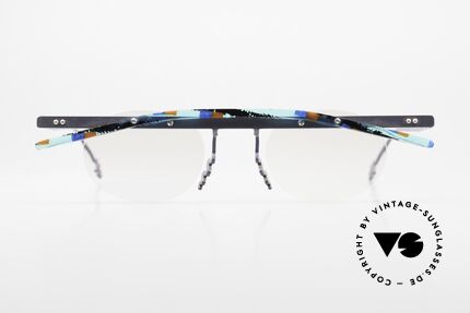 Theo Belgium Tita II G2 Crazy Vintage Eyeglasses, founded in 1989 as 'anti mainstream' eyewear / glasses, Made for Men and Women
