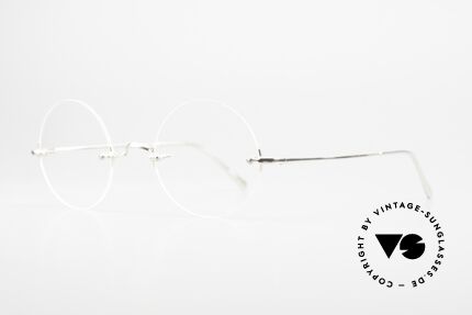 Gernot Lindner GL-401 Rimless Specs Steve Jobs, in 2005 he sold LUNOR and started something new, Made for Men and Women
