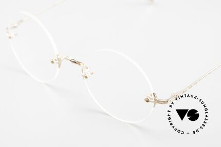 Gernot Lindner GL-RD34 RG Rose Gold Refined, he created glasses made entirely of real sterling silver, Made for Men and Women