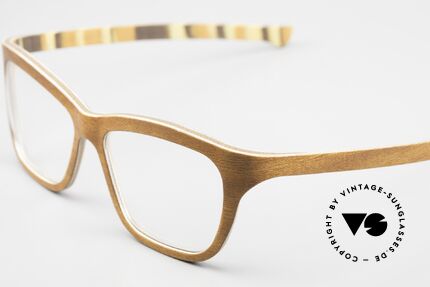 W-Eye 404 Unisex Wooden Eyeglasses, unique - thanks to the natural materials used!, Made for Men and Women