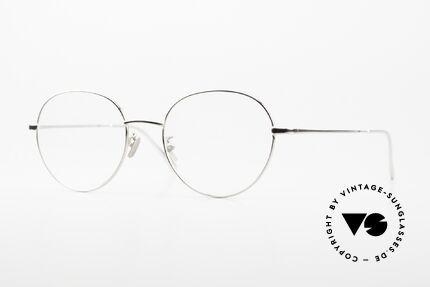 Gernot Lindner GL-303 925 Silver Panto Glasses Details