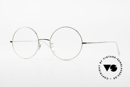 Gernot Lindner GL-304 Round 925 Silver Glasses, round Gernot Lindner glasses, GL-304, size 48-20, Made for Men and Women