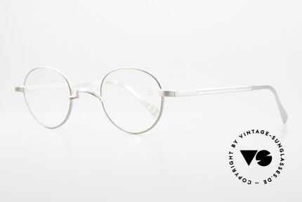 Gernot Lindner GL-I31 Timeless 925 Silver Frame, made of real 925 silver and also brushed Palladium, Made for Men and Women