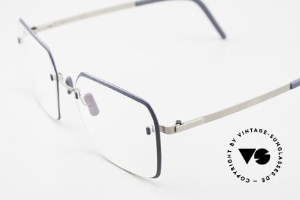 Götti Perspective Bold09 Rimless Glasses 3D Rim, rimless eyeglasses with additional decorative rim, Made for Men and Women