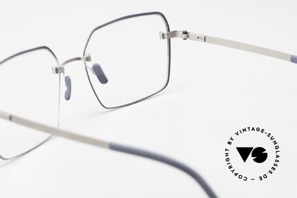 Götti Perspective Bold09 Rimless Glasses 3D Rim, the orig. DEMO lenses can be exchanged as desired, Made for Men and Women