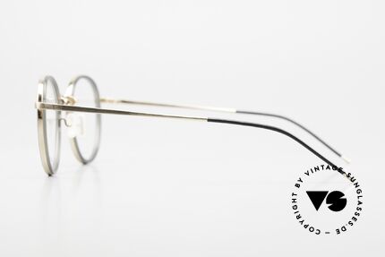 Götti Deek Panto Titanium Glasses, unworn designer piece from 2019, with hard case, Made for Men and Women