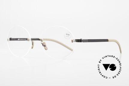 Götti Perspective OR01 Ladies & Men's Eyeglasses, additional "Rim option": edge made of 3D printing, Made for Men and Women