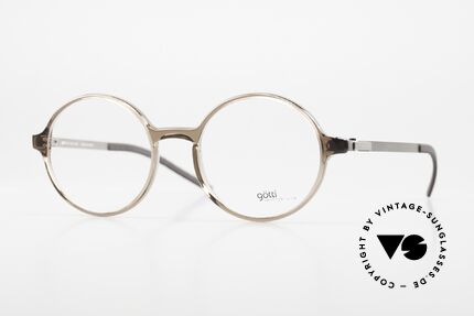Götti Sedrin Timeless Brownish Silver, Götti / Goetti glasses Sedrin, DTB-S, size 50/17, Made for Men and Women
