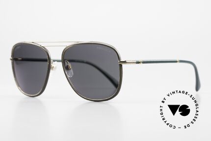 Chanel 4230 Luxury Sunglasses Leather, non-reflecting gray sun lenses for 100% UV protection, Made for Men and Women