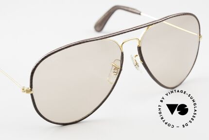 Ray Ban Large Metal II Self-Darkening Sun Lenses, and MINI defect on the leather (backside): see last photo, Made for Men