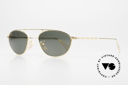 Ray Ban Modified Aviator Great Vintage Character, legendary B&L mineral lenses (100% UV protection), Made for Men and Women