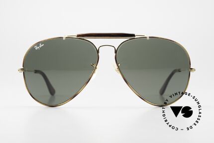 Ray Ban Outdoorsman II B&L G15 Mineral Lenses, legendary aviator design in best quality (high-end), Made for Men