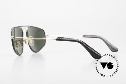 Ray Ban Fashion Metal 3 Limited Leather Edition 80s, NO RETRO sunglasses, but an old USA ORIGINAL, Made for Men and Women