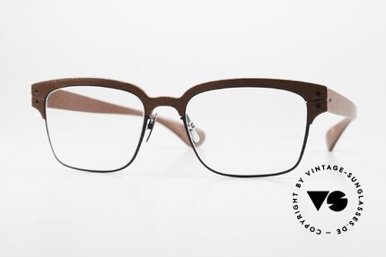 Lucas de Stael Minotaure M22 Genuine Cow Leather Specs, LUCAS de STAËL, Minotaure Half Rim M22, size 51/20, Made for Men