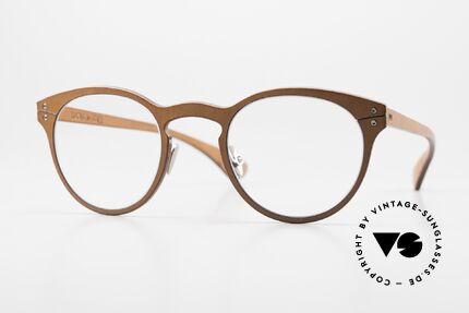 Lucas de Stael Minotaure Thin 03 Frame Color Called Whisky Details