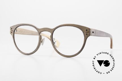 Lucas de Stael Minotaure Ray 03 Leather Frame Panto Style Details