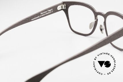 Lucas de Stael Monsieur Seguin 03 Square Panto Specs Leather, the frame can be glazed as desired (progressive vision), Made for Men