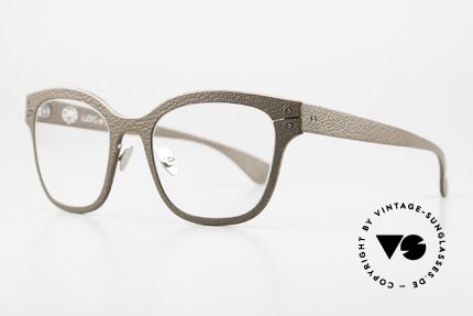Lucas de Stael Monsieur Seguin 04 Genuine Goat Leather Frame, a classic timeless frame design; handmade in France!, Made for Men and Women