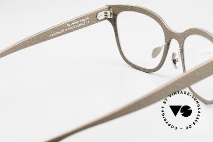 Lucas de Stael Monsieur Seguin 04 Genuine Goat Leather Frame, the frame can be glazed as desired (progressive vision), Made for Men and Women