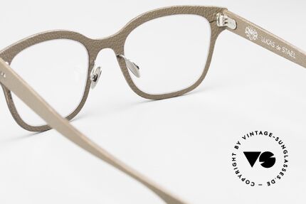 Lucas de Stael Monsieur Seguin 04 Genuine Goat Leather Frame, Size: medium, Made for Men and Women