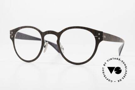 Lucas de Stael Nemus 21 Wood And Leather Glasses Details