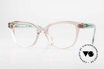 Anne Et Valentin Carrington Pink Turquois Translucid, Anne&Valentin glasses, Carrington, 1547, 51/19, Made for Women