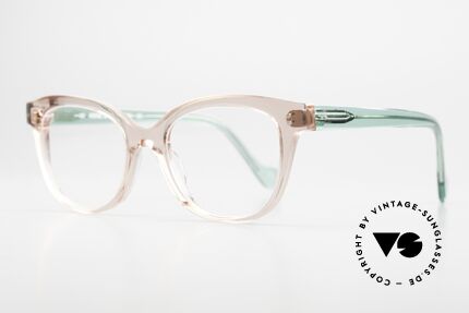 Anne Et Valentin Carrington Pink Turquois Translucid, the couple Anne (artist) and Valentin (optician), Made for Women