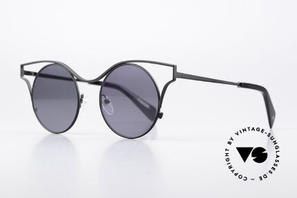 Yohji Yamamoto YY7014 Eye-Catcher Sunglasses, clear, striking shapes; often outsized proportions, Made for Women
