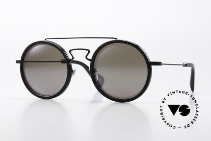 Yohji Yamamoto YY5010 Matt Mirrored Sun Lenses Details