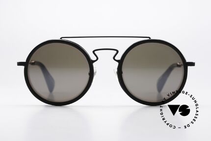 Yohji Yamamoto YY5010 Matt Mirrored Sun Lenses, Yohji Yamamoto sunglasses, YY5010, size 51/24, Made for Men and Women