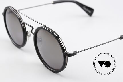 Yohji Yamamoto YY5010 Matt Mirrored Sun Lenses, expressive designer sunglasses with "character", Made for Men and Women
