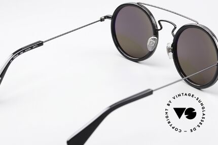 Yohji Yamamoto YY5010 Matt Mirrored Sun Lenses, Size: medium, Made for Men and Women
