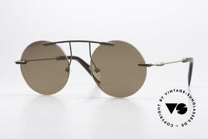 Yohji Yamamoto YY7011 Rimless Design Sunglasses Details