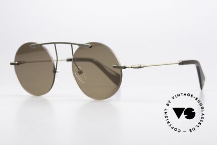 Yohji Yamamoto YY7011 Rimless Design Sunglasses, clear, striking shapes; often outsized proportions, Made for Men and Women