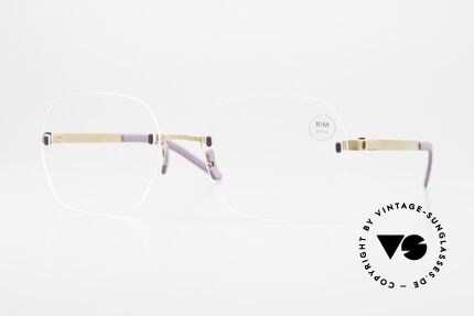 Götti Perspective SF04 Innovative Rimless Glasses Details