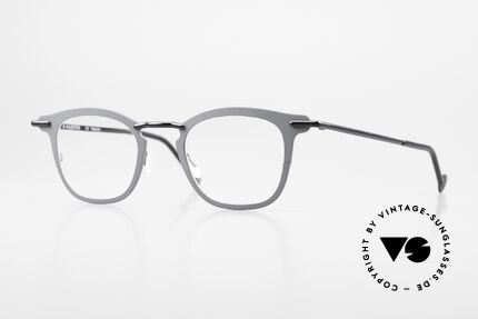 Anne Et Valentin Helium Titanium Glasses Unisex Details