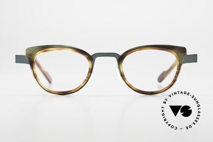 Anne Et Valentin Feist Designer Combo Eyewear, combo frame: material combi by Anne & Valentin, Made for Women