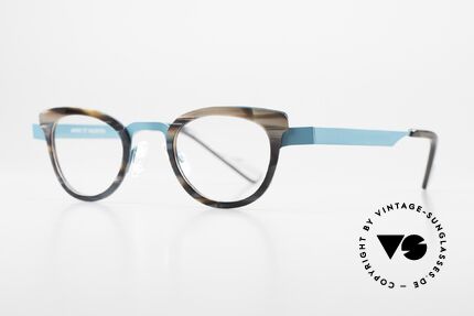 Anne Et Valentin Feist Combo Vintage Eyeglasses, the couple Anne (artist) and Valentin (optician), Made for Women