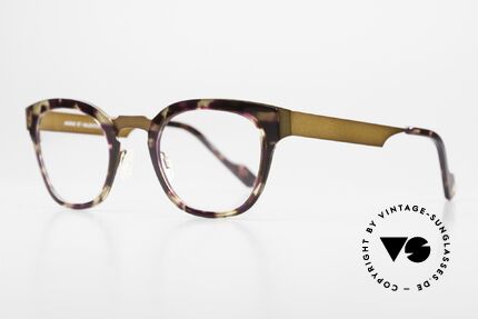 Anne Et Valentin Francesca Material Combination Specs, the couple Anne (artist) and Valentin (optician), Made for Women