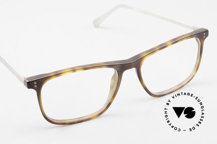 Gernot Lindner GL-502 925 Silver Frame Acetate, with acetate front & brushed palladium temples, Made for Men and Women