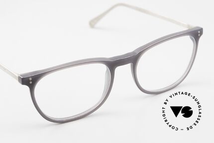 Gernot Lindner GL-504 925 Silver And Palladium, with acetate front & brushed palladium temples, Made for Men and Women