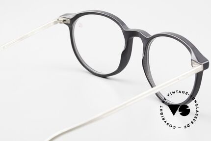 Gernot Lindner AI Panto 925 Silver Panto Acetate, unworn from the 2017 collection, made in Germany, Made for Men and Women