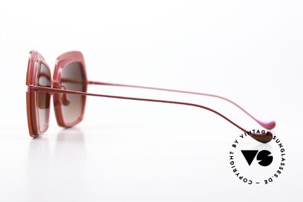 Caroline Abram Warda Feminine Designer Shades, with strong colors and very feminine shapes, Made for Women
