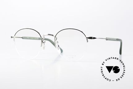 Masunaga GMS-110 Nylor Panto Eyeglasses Details